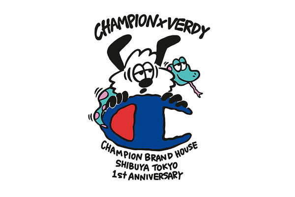 チャンピオン ブランドハウス シブヤ トウキョウ Champion Brand House Shibuya Tokyo 1st Anniversary 第一弾は Verdy氏がデザインしたzepanese Club 限定商品を販売 News Champion オフィシャルサイト
