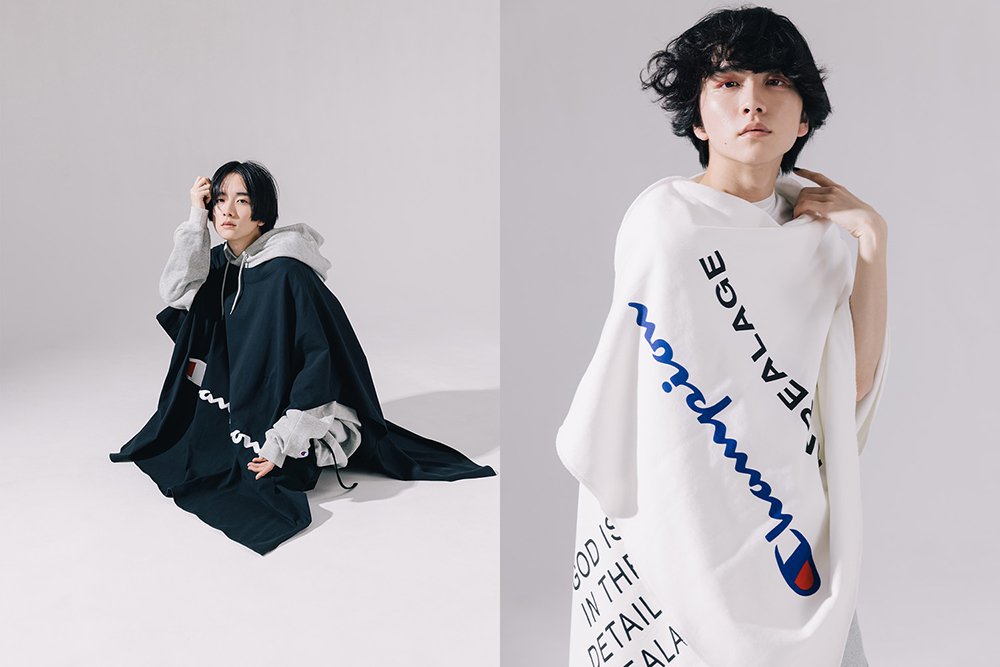 Champion ANREALAGEコラボ　Tシャツ