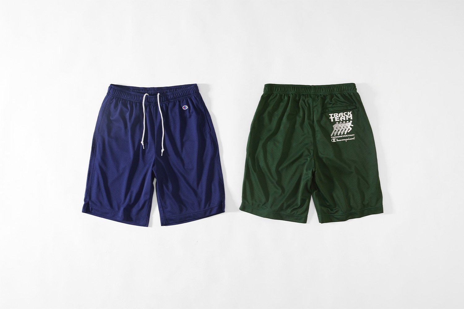 Champion x undefeated store shorts